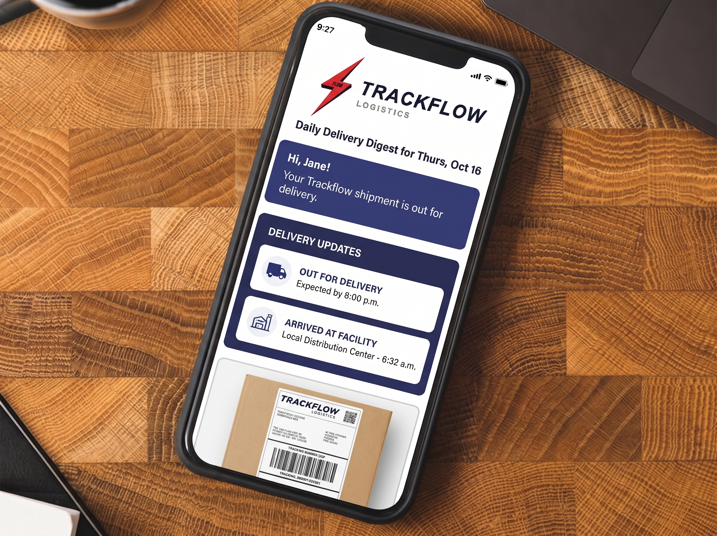 Real-Time Tracking Updates